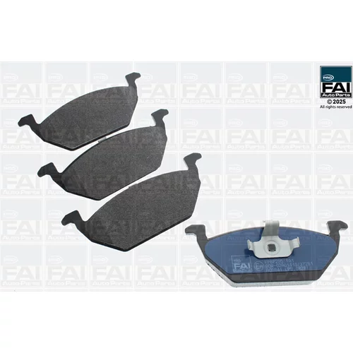 Sada brzdových platničiek kotúčovej brzdy FAI AutoParts FPBP295
