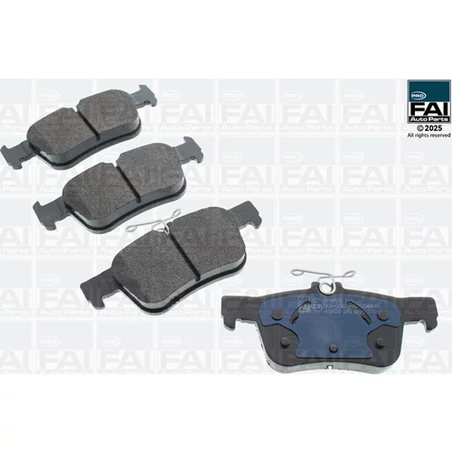 Sada brzdových platničiek kotúčovej brzdy FAI AutoParts FPBP535