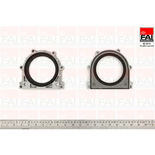 Tesniaci krúžok kľukového hriadeľa FAI AutoParts OS864