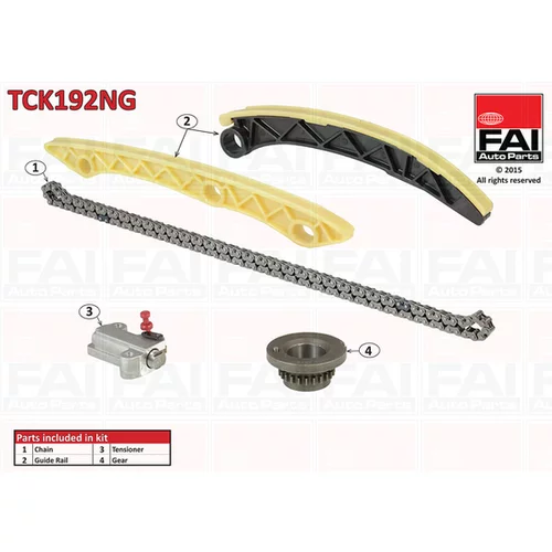 Sada rozvodovej reťaze FAI AutoParts TCK192NG