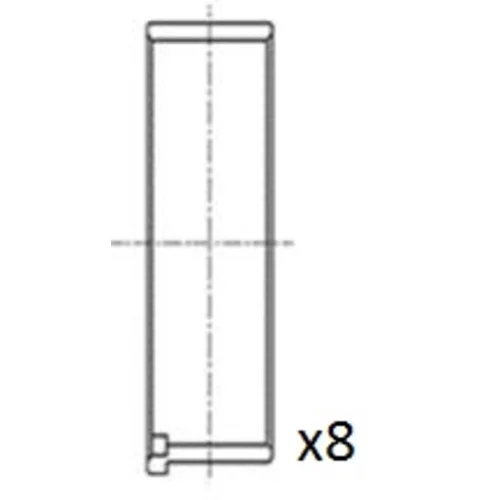 Panva ojničného ložiska BB2007-STD (FAI AutoParts) - obr. 1