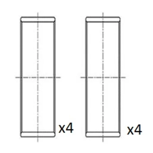 Panva ojničného ložiska BB2068-025 (FAI AutoParts) - obr. 1