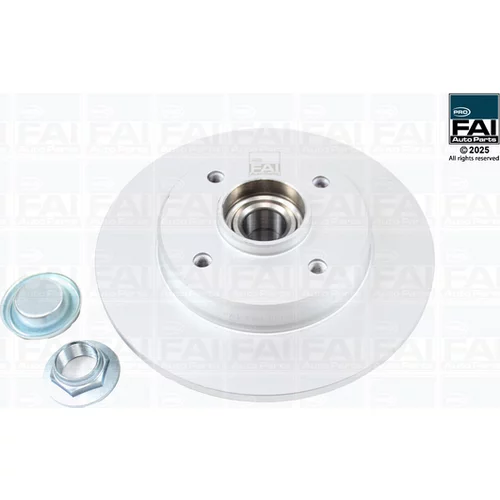 Brzdový kotúč FAI AutoParts FPBD6110S