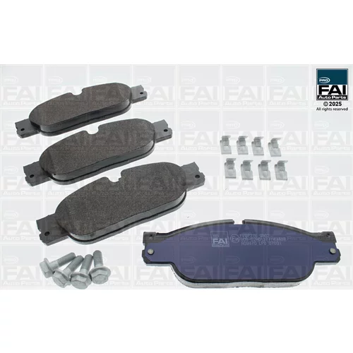 Sada brzdových platničiek kotúčovej brzdy FAI AutoParts FPBP276
