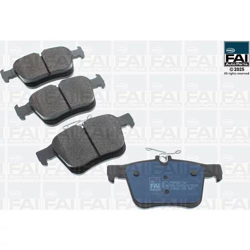 Sada brzdových platničiek kotúčovej brzdy FAI AutoParts FPBP560