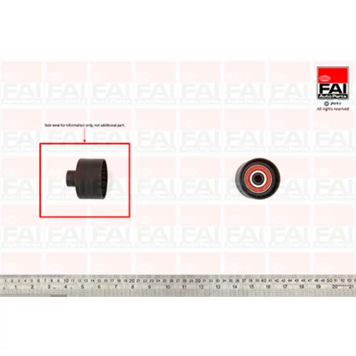 Obehová/vodiaca kladka ozubeného remeňa FAI AutoParts T9322