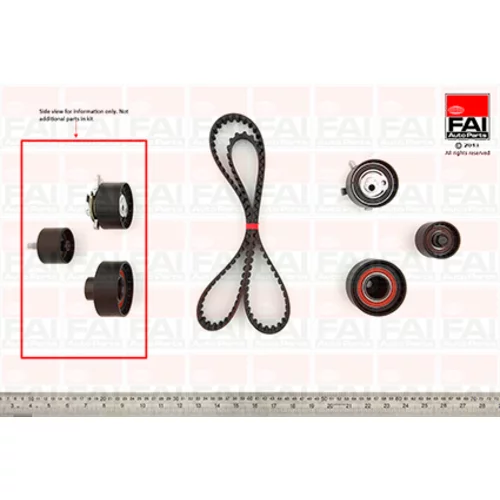 Sada ozubeného remeňa FAI AutoParts TBK149
