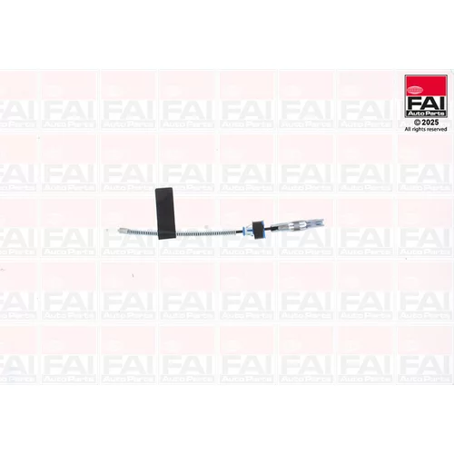 Ťažné lanko parkovacej brzdy FAI AutoParts FBC387