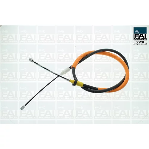 Ťažné lanko parkovacej brzdy FAI AutoParts FPBC532