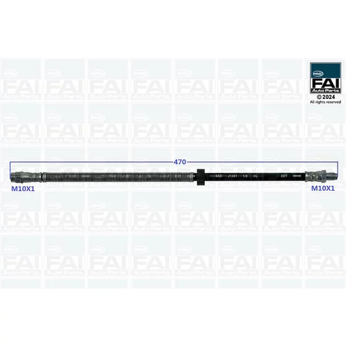 Brzdová hadica FAI AutoParts FPBH144