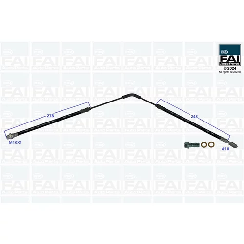Brzdová hadica FAI AutoParts FPBH209