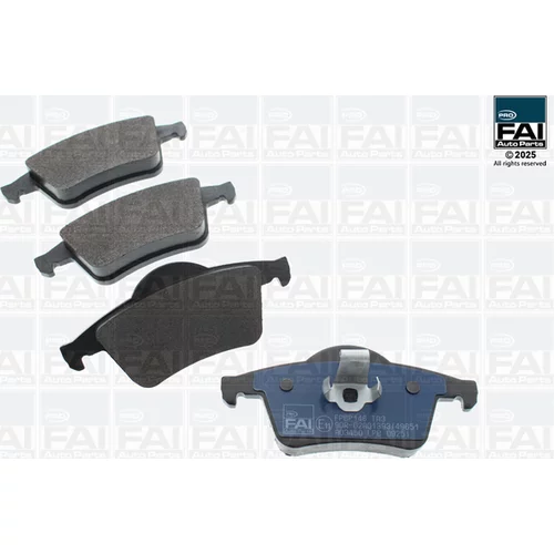 Sada brzdových platničiek kotúčovej brzdy FAI AutoParts FPBP146