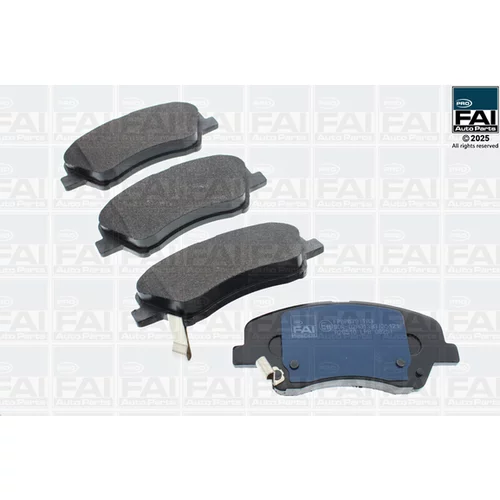 Sada brzdových platničiek kotúčovej brzdy FAI AutoParts FPBP679
