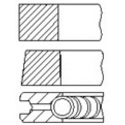 Sada piestnych krúžkov FAI AutoParts PR8-000