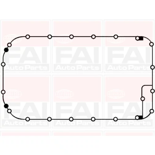 Tesnenie olejovej vane SG752 (FAI AutoParts)
