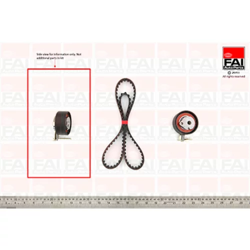 Sada ozubeného remeňa TBK145 (FAI AutoParts)