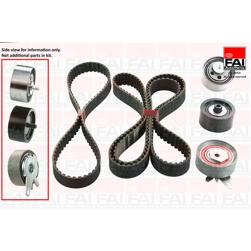 Sada ozubeného remeňa FAI AutoParts TBK336