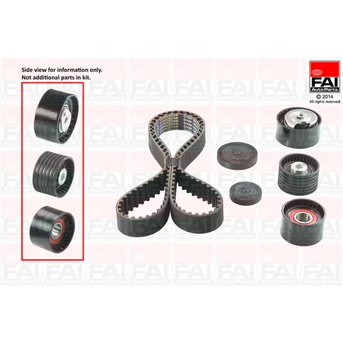 Sada ozubeného remeňa FAI AutoParts TBK352