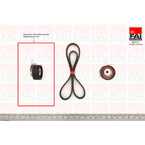 Sada ozubeného remeňa FAI AutoParts TBK75