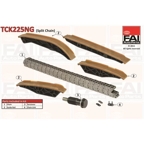 Sada rozvodovej reťaze TCK225NG (FAI AutoParts) - obr. 1
