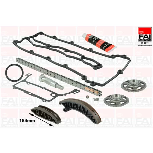 Sada rozvodovej reťaze FAI AutoParts TCK227L