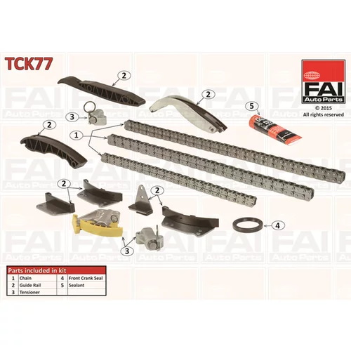Sada rozvodovej reťaze TCK77 (FAI AutoParts) - obr. 1