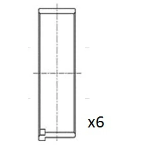 Panva ojničného ložiska BB2020-STD (FAI AutoParts) - obr. 1