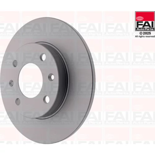 Brzdový kotúč FAI AutoParts BD166