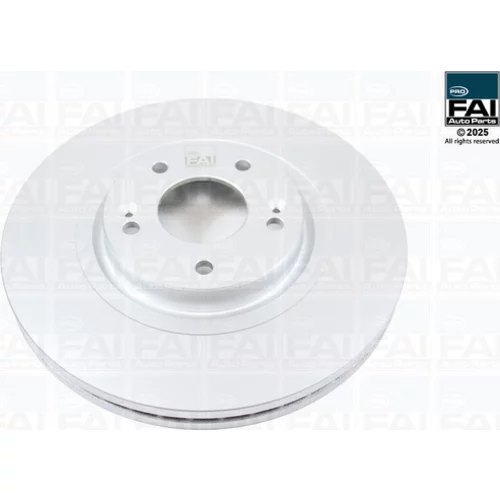 Brzdový kotúč FAI AutoParts FPBD6071S