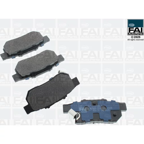 Sada brzdových platničiek kotúčovej brzdy FAI AutoParts FPBP189