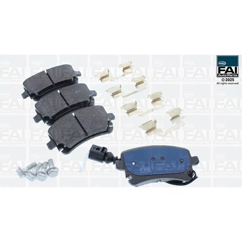 Sada brzdových platničiek kotúčovej brzdy FAI AutoParts FPBP306