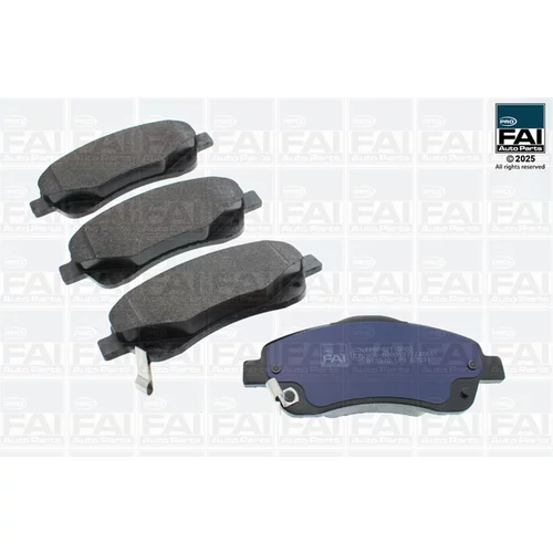 Sada brzdových platničiek kotúčovej brzdy FAI AutoParts FPBP427