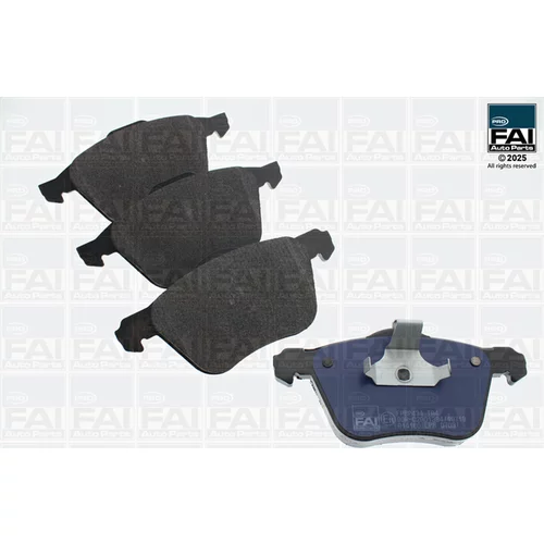 Sada brzdových platničiek kotúčovej brzdy FAI AutoParts FPBP434