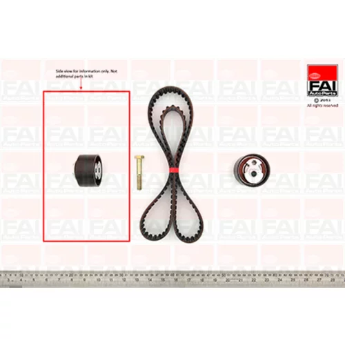 Sada ozubeného remeňa FAI AutoParts TBK114
