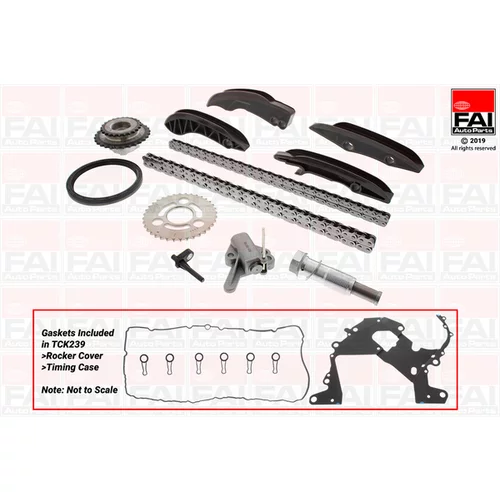 Sada rozvodovej reťaze FAI AutoParts TCK239