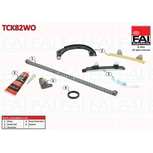 Sada rozvodovej reťaze TCK82WO (FAI AutoParts) - obr. 1