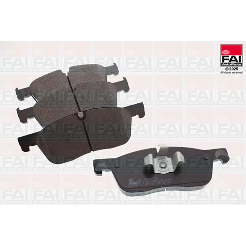 Sada brzdových platničiek kotúčovej brzdy FAI AutoParts BP356