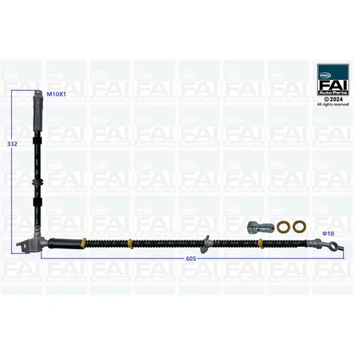 Brzdová hadica FAI AutoParts FPBH247