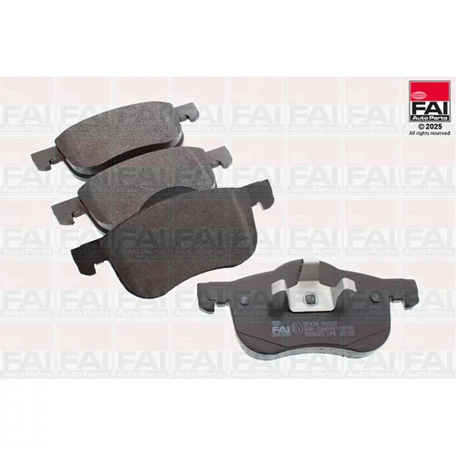Sada brzdových platničiek kotúčovej brzdy FAI AutoParts BP428