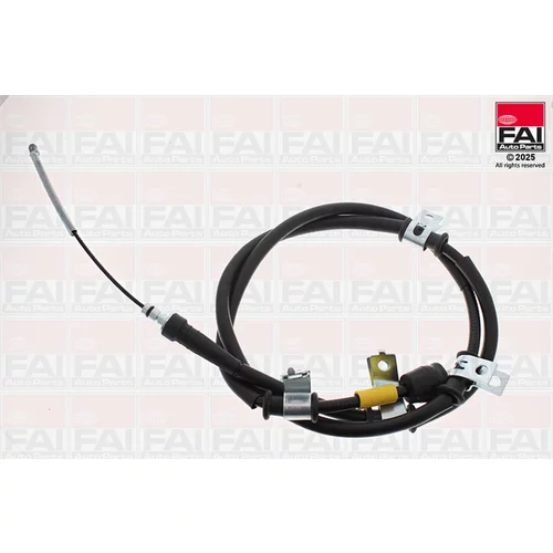 Ťažné lanko parkovacej brzdy FAI AutoParts FBC537
