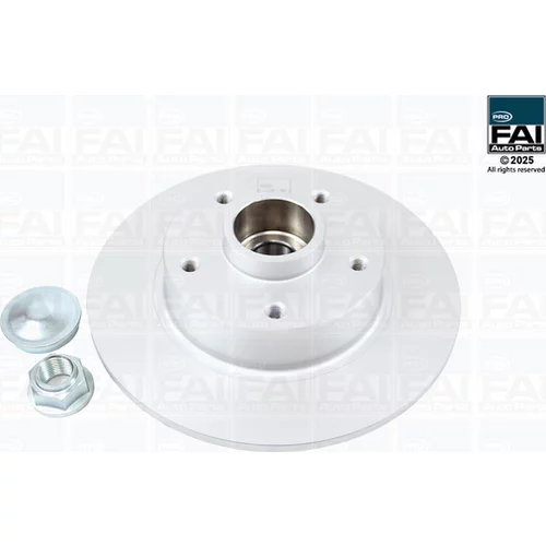 Brzdový kotúč FAI AutoParts FPBD6054S