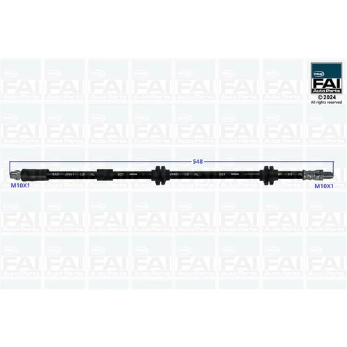 Brzdová hadica FAI AutoParts FPBH101