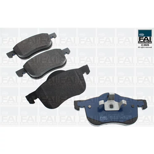 Sada brzdových platničiek kotúčovej brzdy FAI AutoParts FPBP145