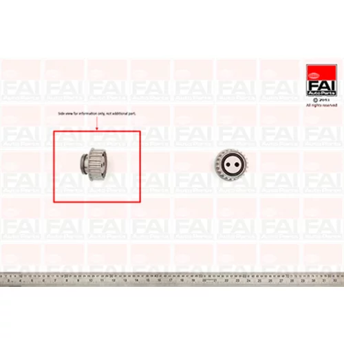 Napínacia kladka ozubeného remeňa FAI AutoParts T7611