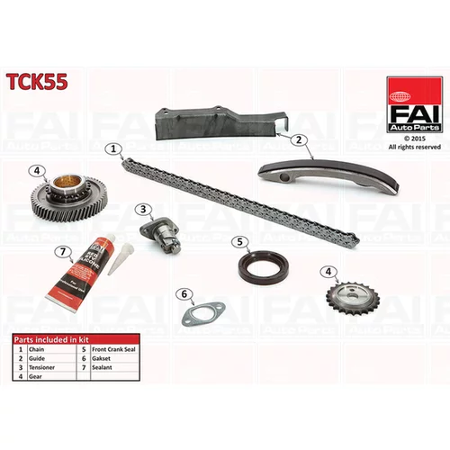 Sada rozvodovej reťaze FAI AutoParts TCK55