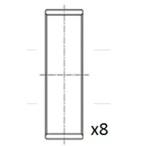 Panva ojničného ložiska BB2025-STD (FAI AutoParts) - obr. 1