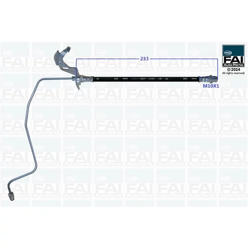 Brzdová hadica FAI AutoParts FPBH254