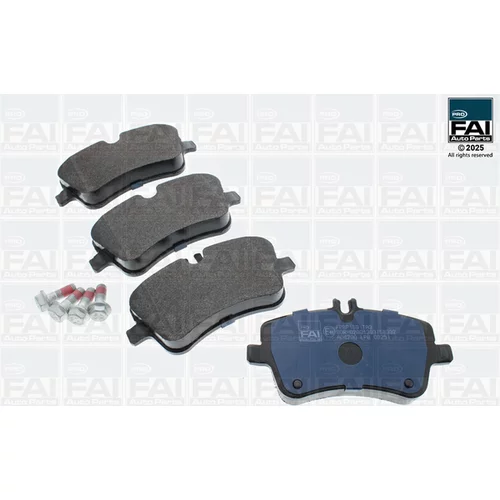 Sada brzdových platničiek kotúčovej brzdy FAI AutoParts FPBP169