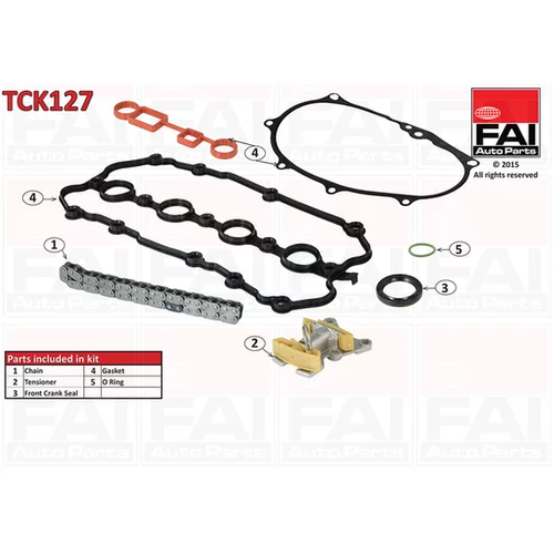 Sada rozvodovej reťaze TCK127 (FAI AutoParts) - obr. 1