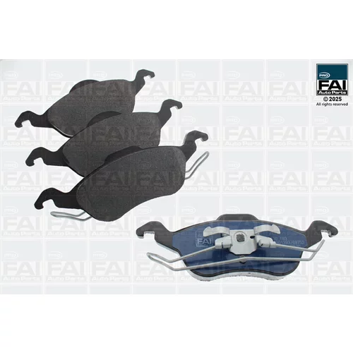 Sada brzdových platničiek kotúčovej brzdy FAI AutoParts FPBP100